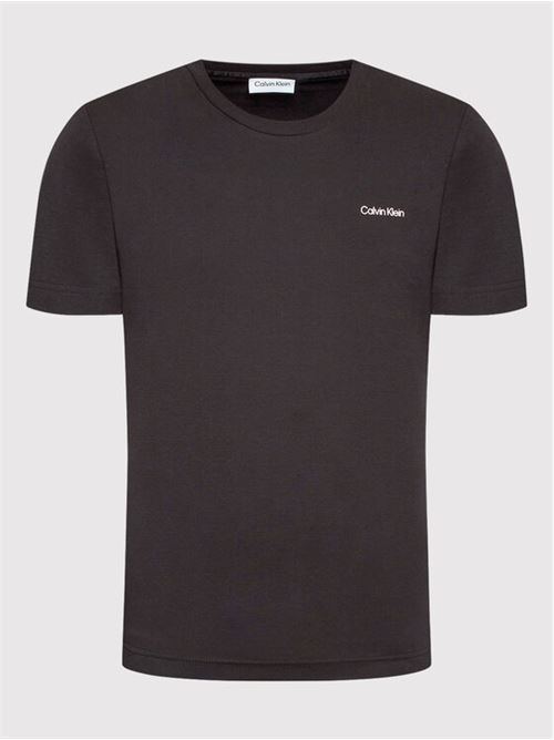MICRO LOGO INTERLOCK T-SHIRT CALVIN KLEIN | K10K109894/BEH